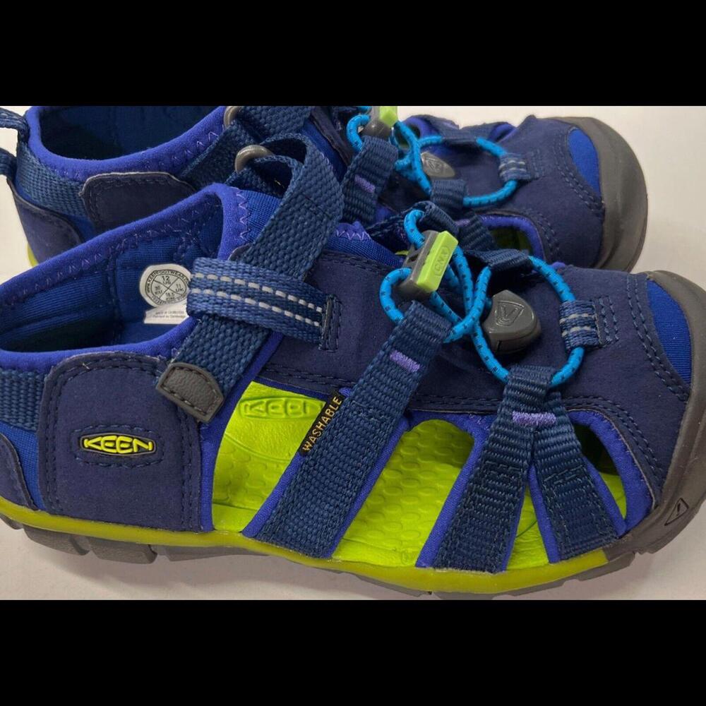 KEEN Seacamp 2 CNX Size 12 Blue Depths Water Outdoor Sandal Shoe NWT - Picture 3 of 7